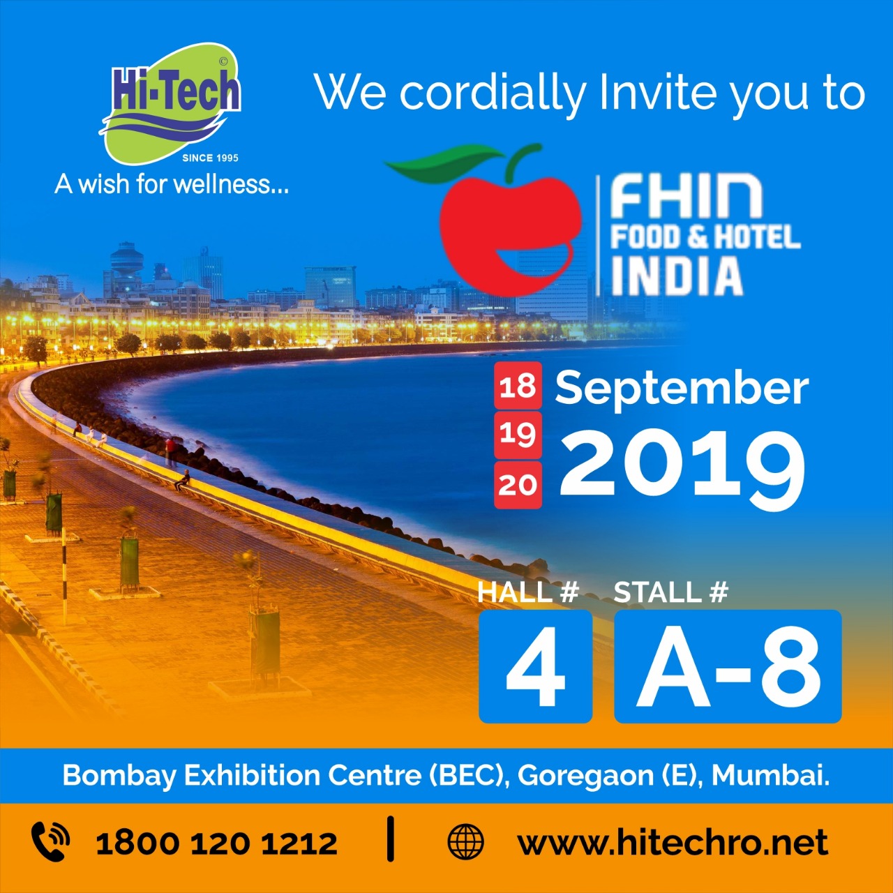 Food & Hotel India Expo 2019
